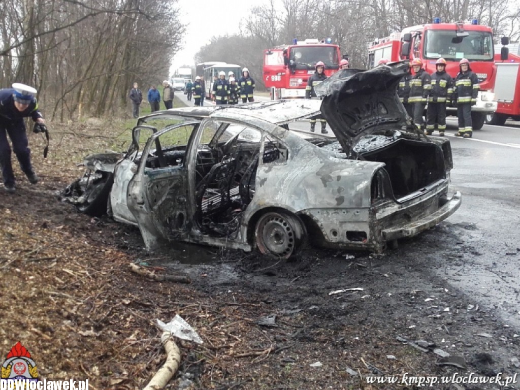 Groźny wypadek na drodze krajowej