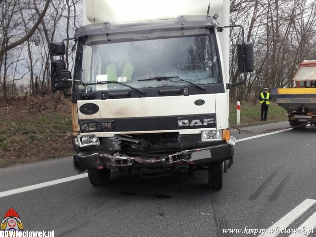 Groźny wypadek na drodze krajowej
