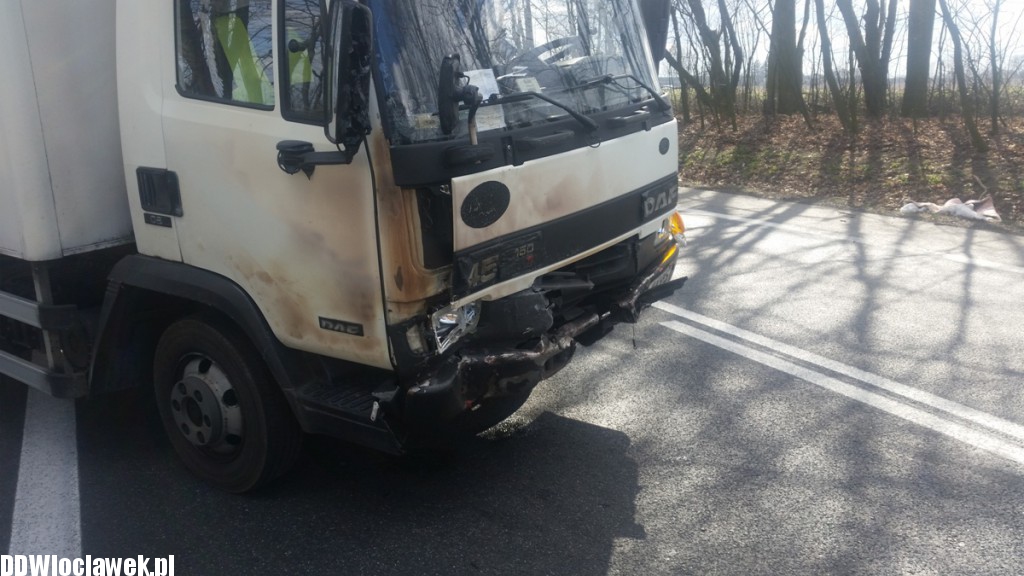 Groźny wypadek na drodze krajowej