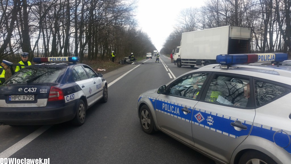 Groźny wypadek na drodze krajowej