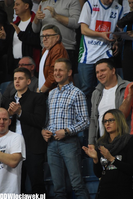 Kibice na meczu Anwil - Stelmet