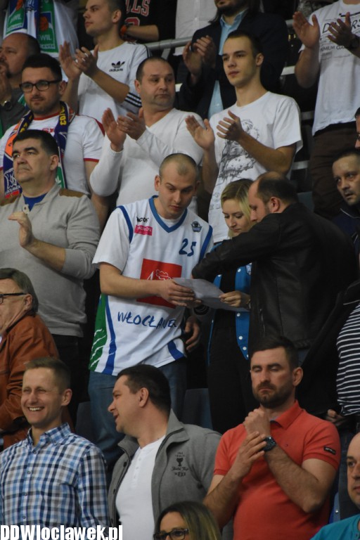 Kibice na meczu Anwil - Stelmet