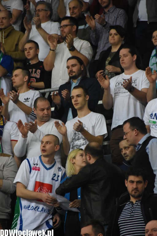 Kibice na meczu Anwil - Stelmet