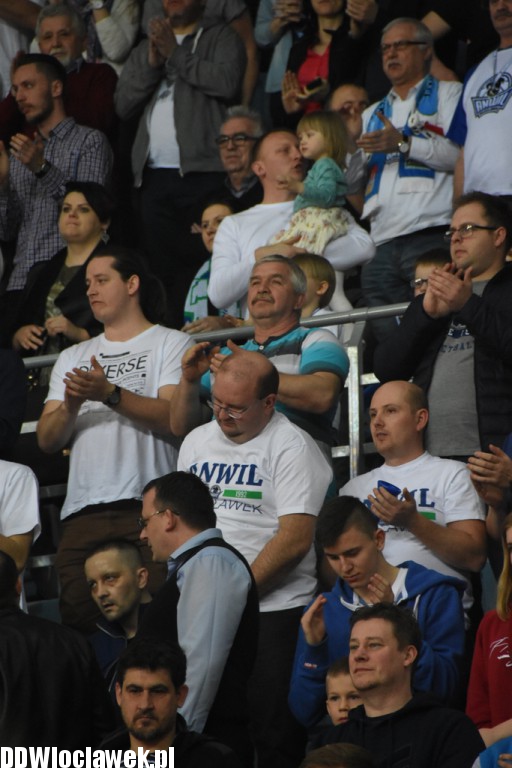 Kibice na meczu Anwil - Stelmet
