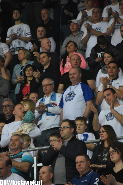 Kibice na meczu Anwil - Stelmet