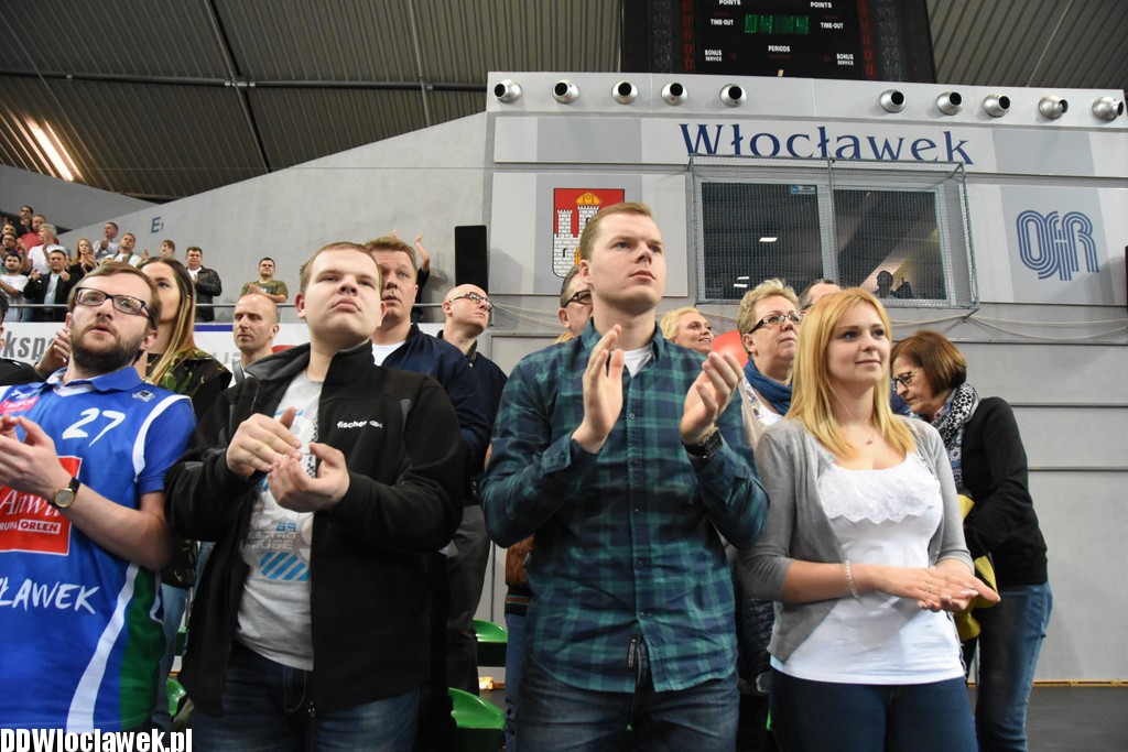 Kibice na meczu Anwil - Stelmet