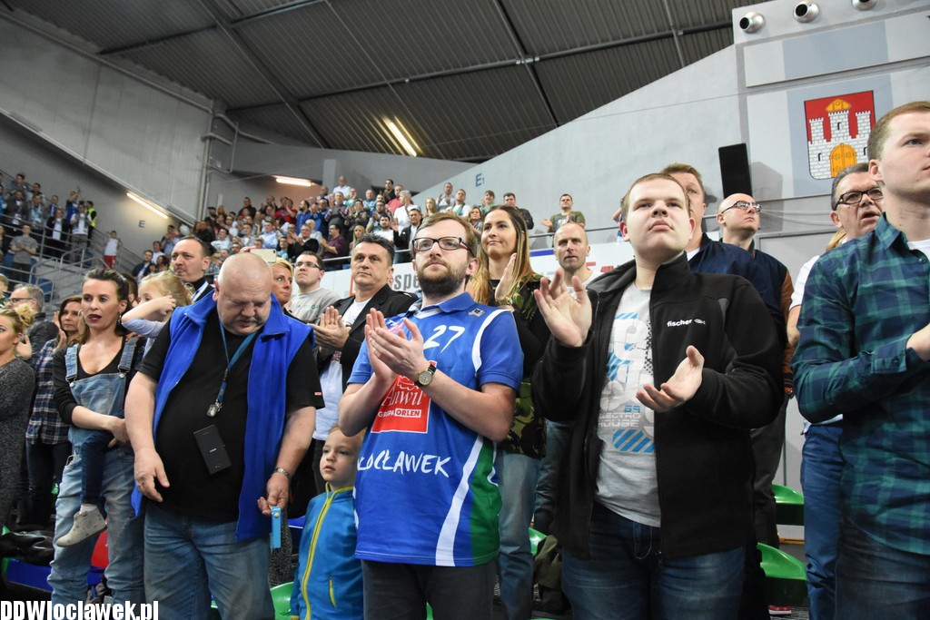 Kibice na meczu Anwil - Stelmet
