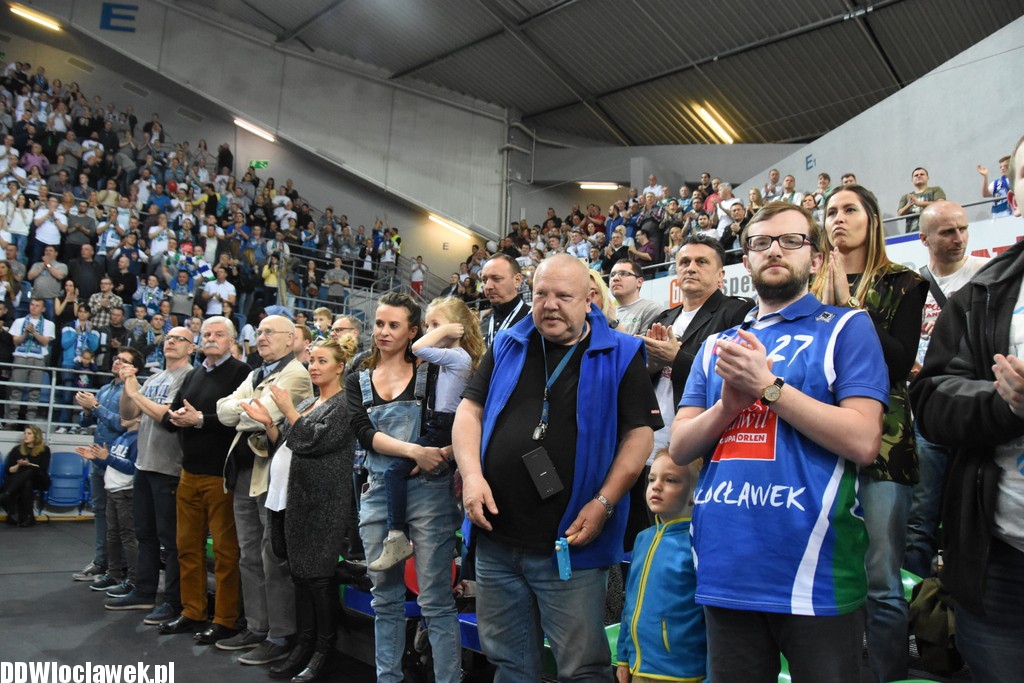 Kibice na meczu Anwil - Stelmet