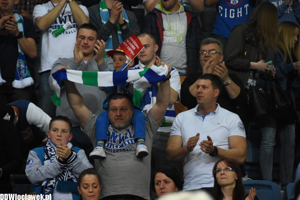 Kibice na meczu Anwil - Stelmet