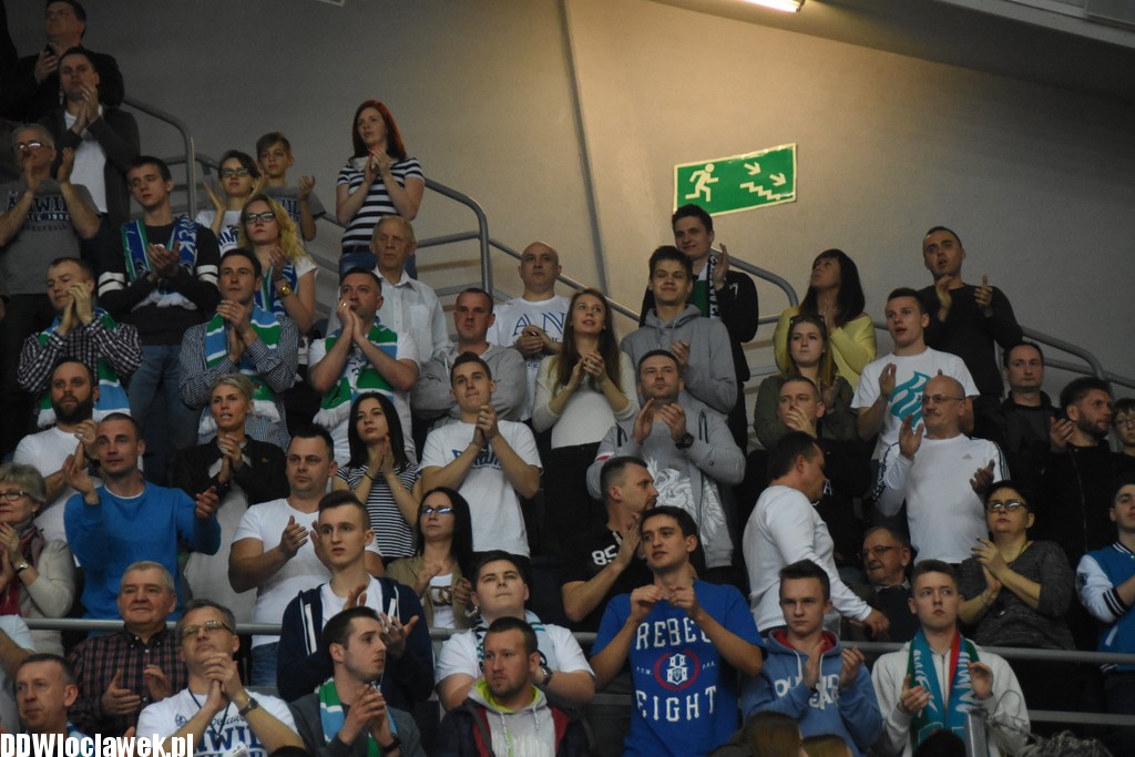 Kibice na meczu Anwil - Stelmet