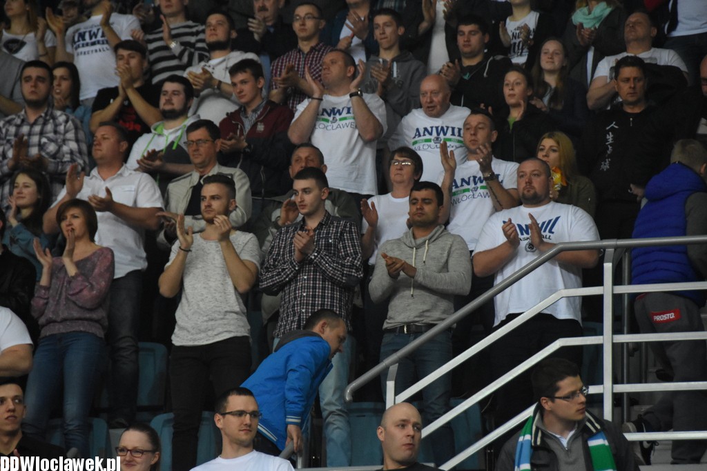 Kibice na meczu Anwil - Stelmet