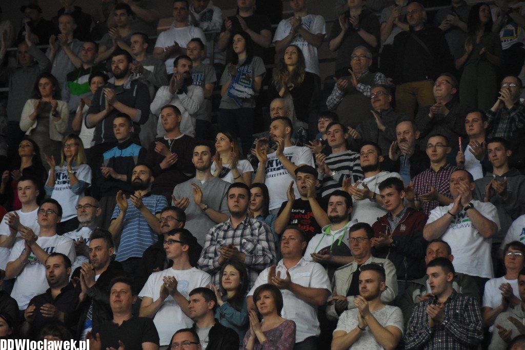 Kibice na meczu Anwil - Stelmet