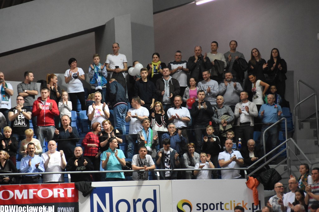 Kibice na meczu Anwil - Stelmet