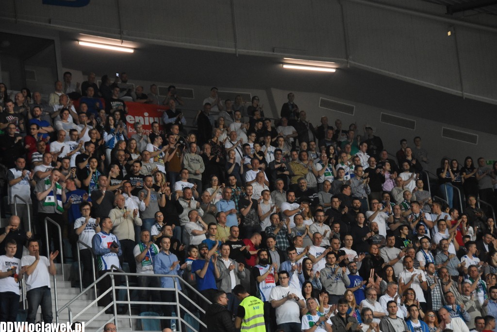 Kibice na meczu Anwil - Stelmet