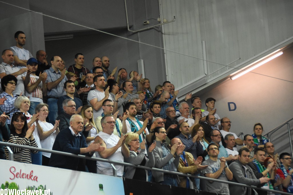 Kibice na meczu Anwil - Stelmet