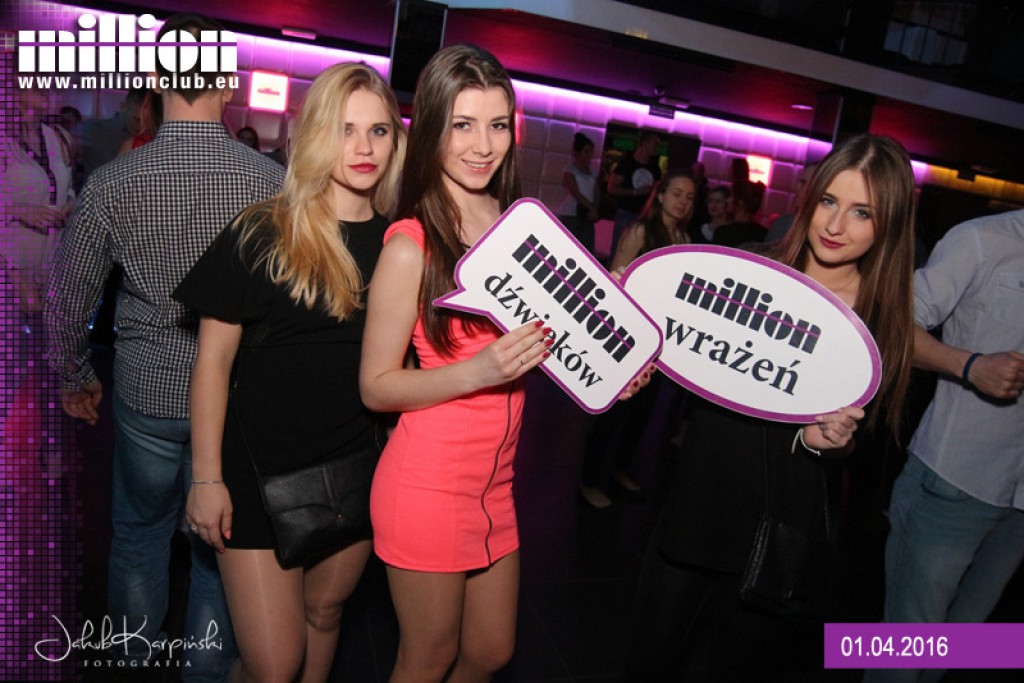Piątek 01.04 Million Club