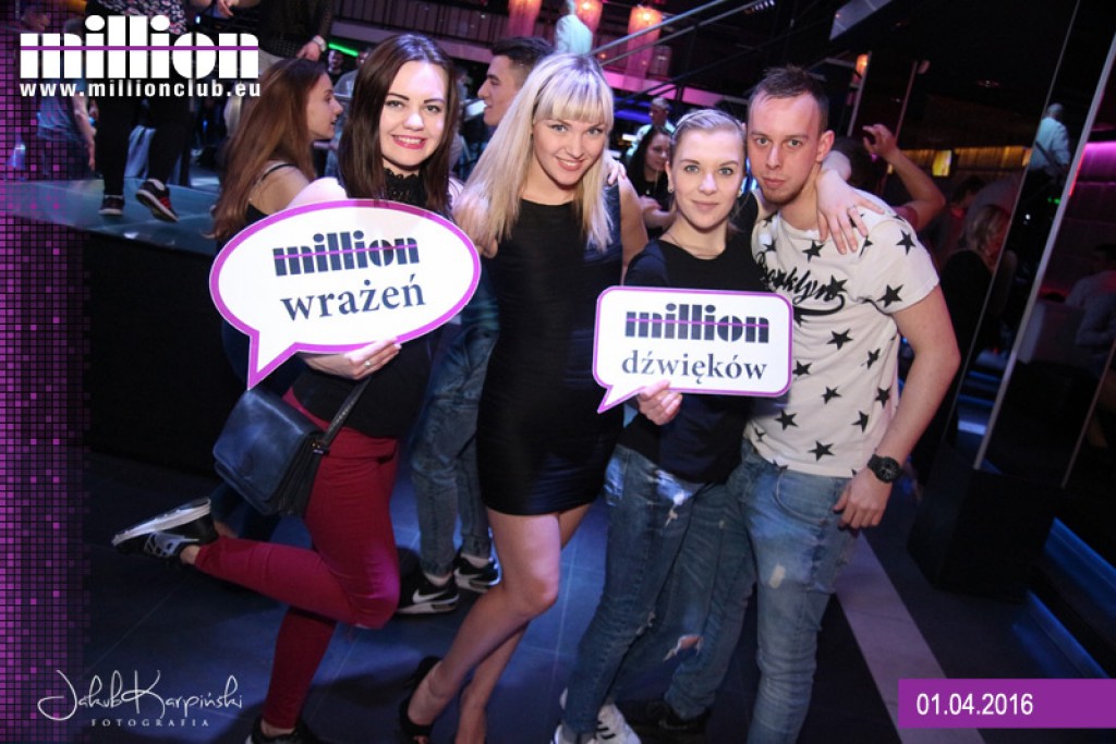 Piątek 01.04 Million Club