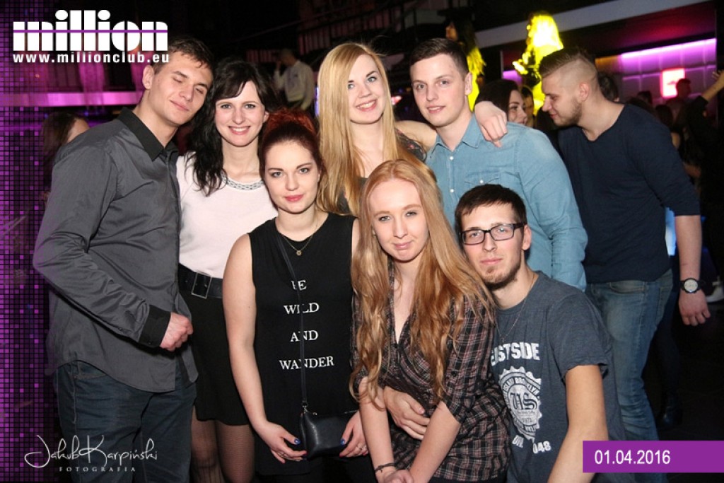 Piątek 01.04 Million Club
