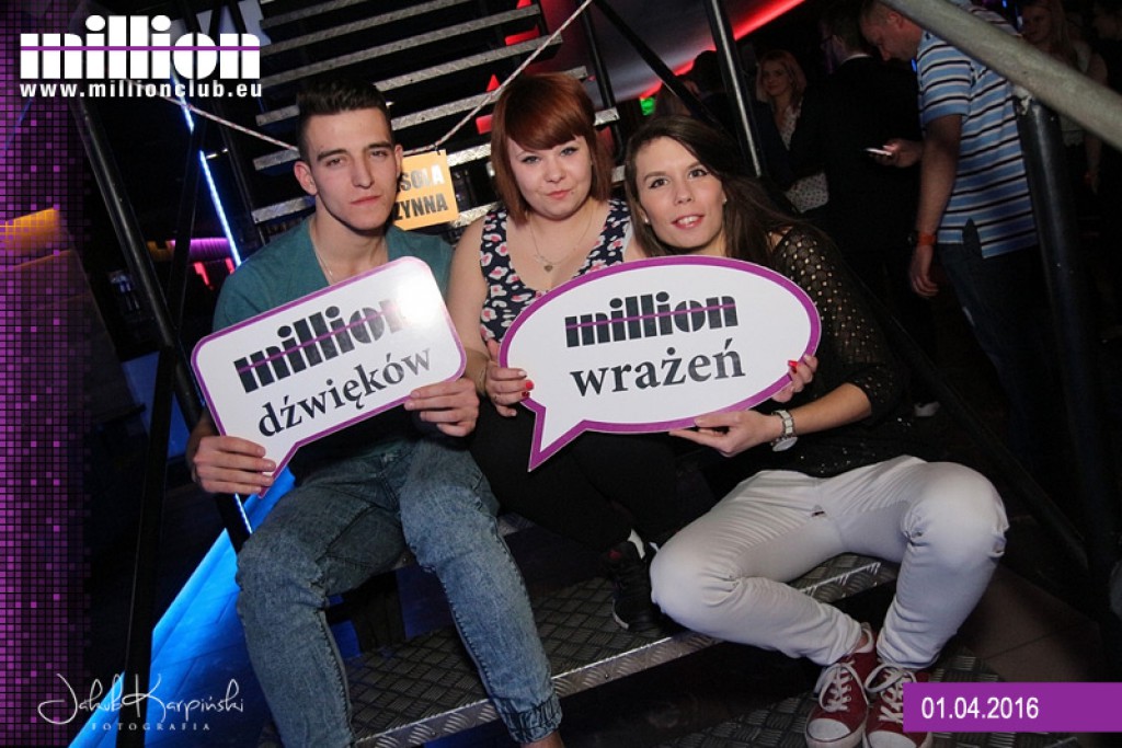 Piątek 01.04 Million Club