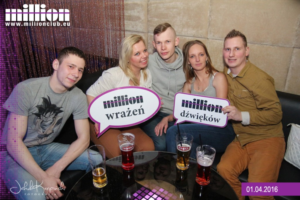 Piątek 01.04 Million Club
