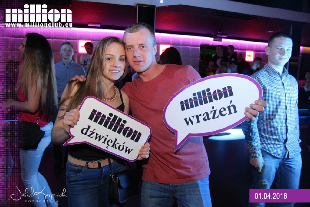 Piątek 01.04 Million Club