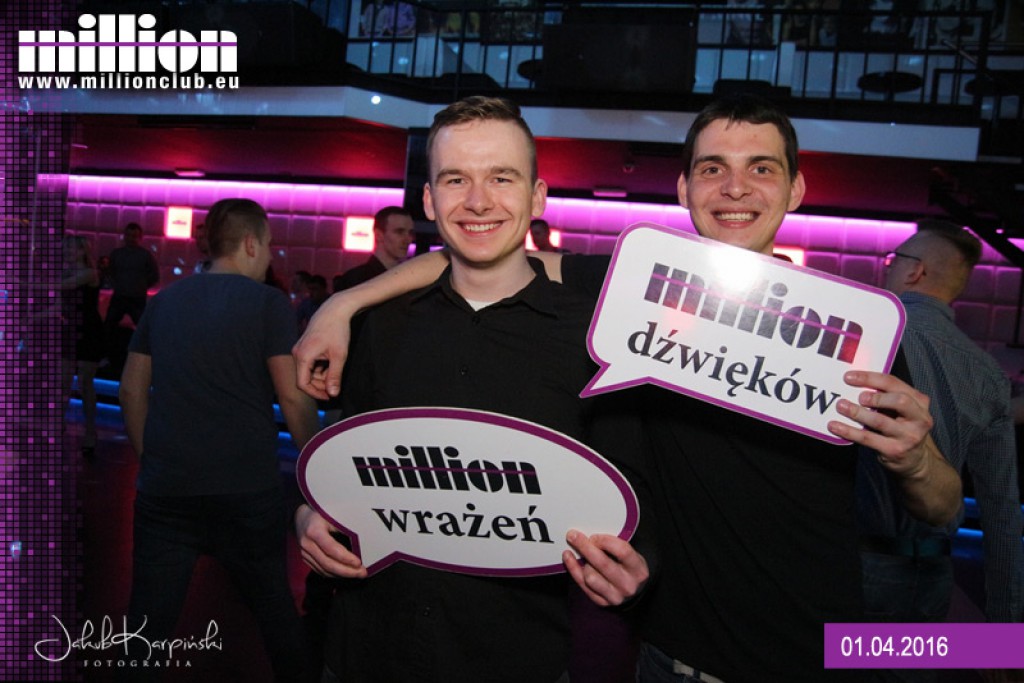 Piątek 01.04 Million Club
