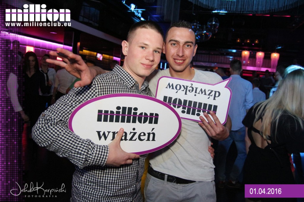 Piątek 01.04 Million Club