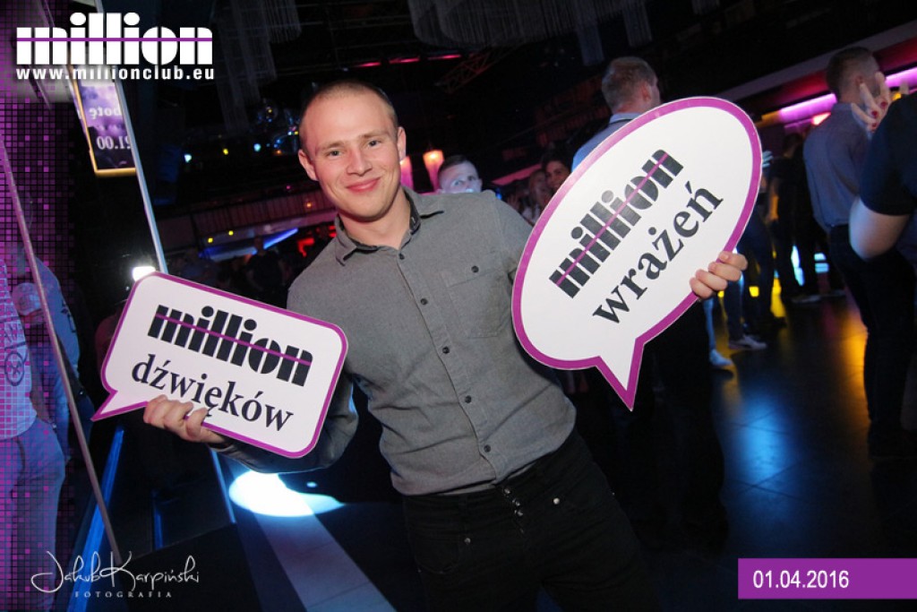Piątek 01.04 Million Club