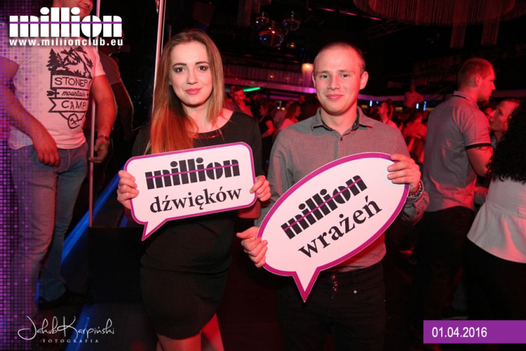 Piątek 01.04 Million Club