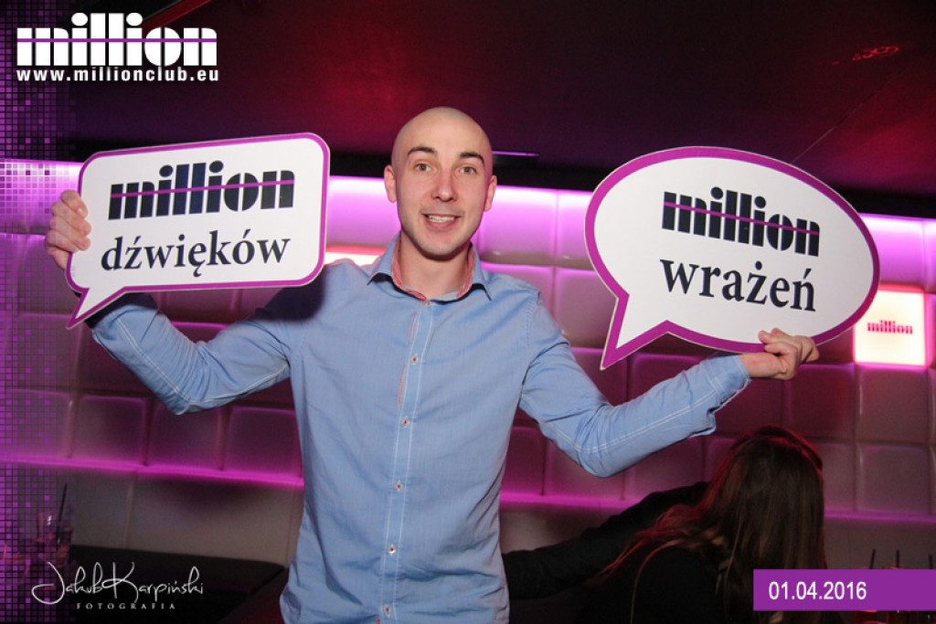 Piątek 01.04 Million Club