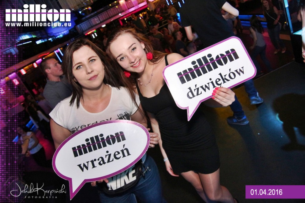 Piątek 01.04 Million Club