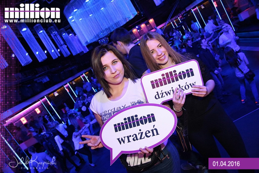 Piątek 01.04 Million Club