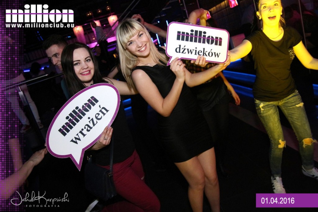 Piątek 01.04 Million Club