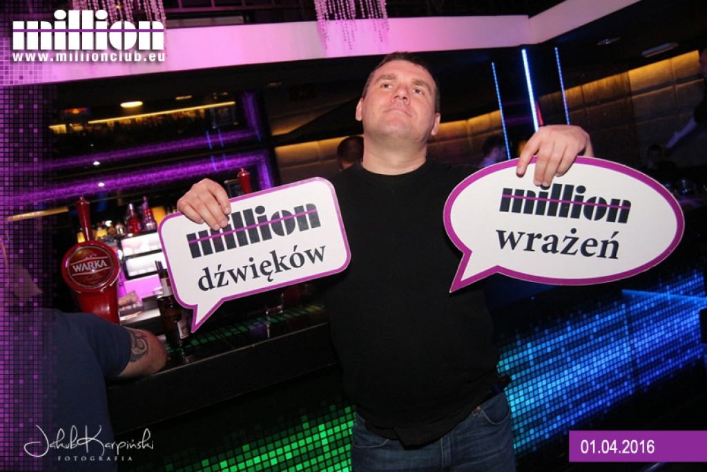 Piątek 01.04 Million Club