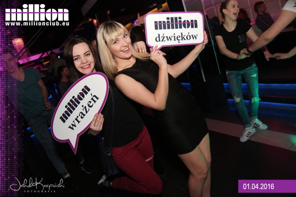 Piątek 01.04 Million Club