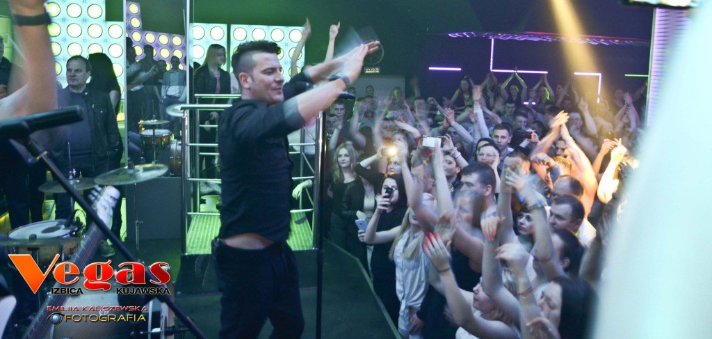 Koncert zespołu Power Play w klubie Vegas