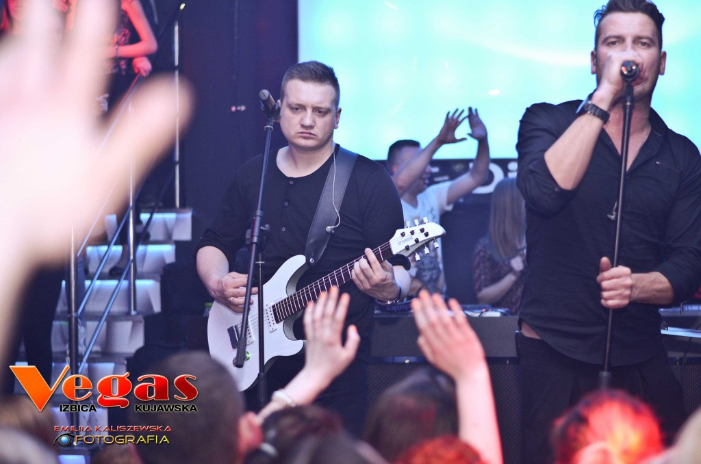 Koncert zespołu Power Play w klubie Vegas