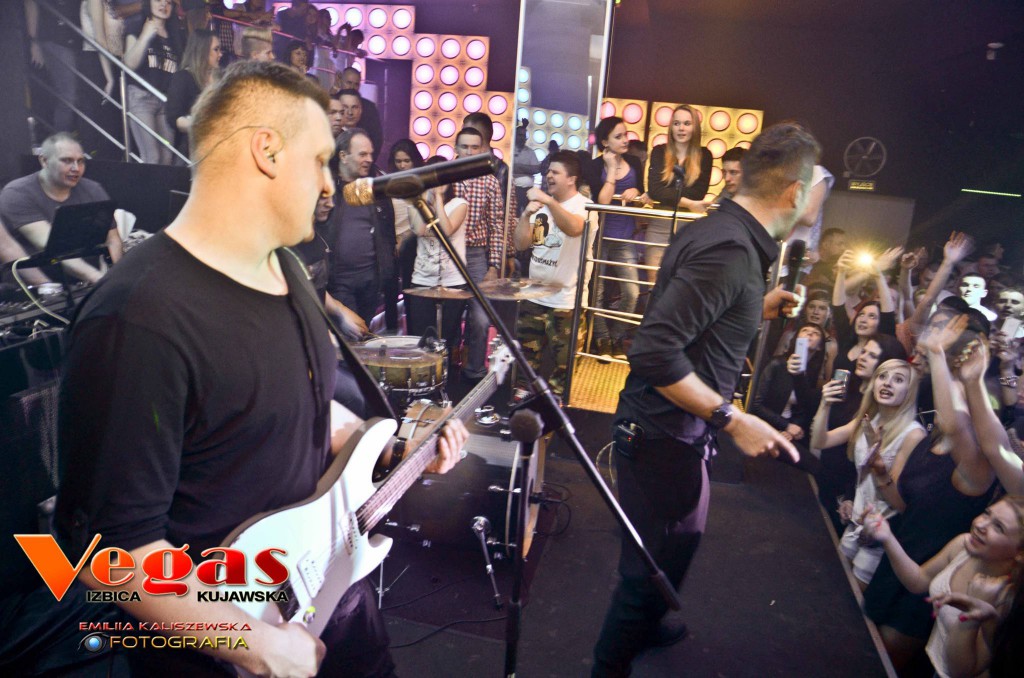 Koncert zespołu Power Play w klubie Vegas