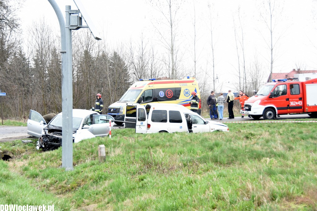 Zderzenie aut w Szpetalu Górnym