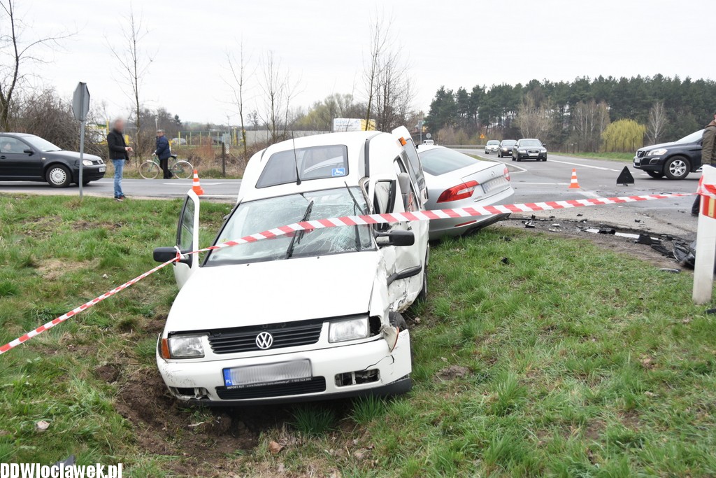 Zderzenie aut w Szpetalu Górnym