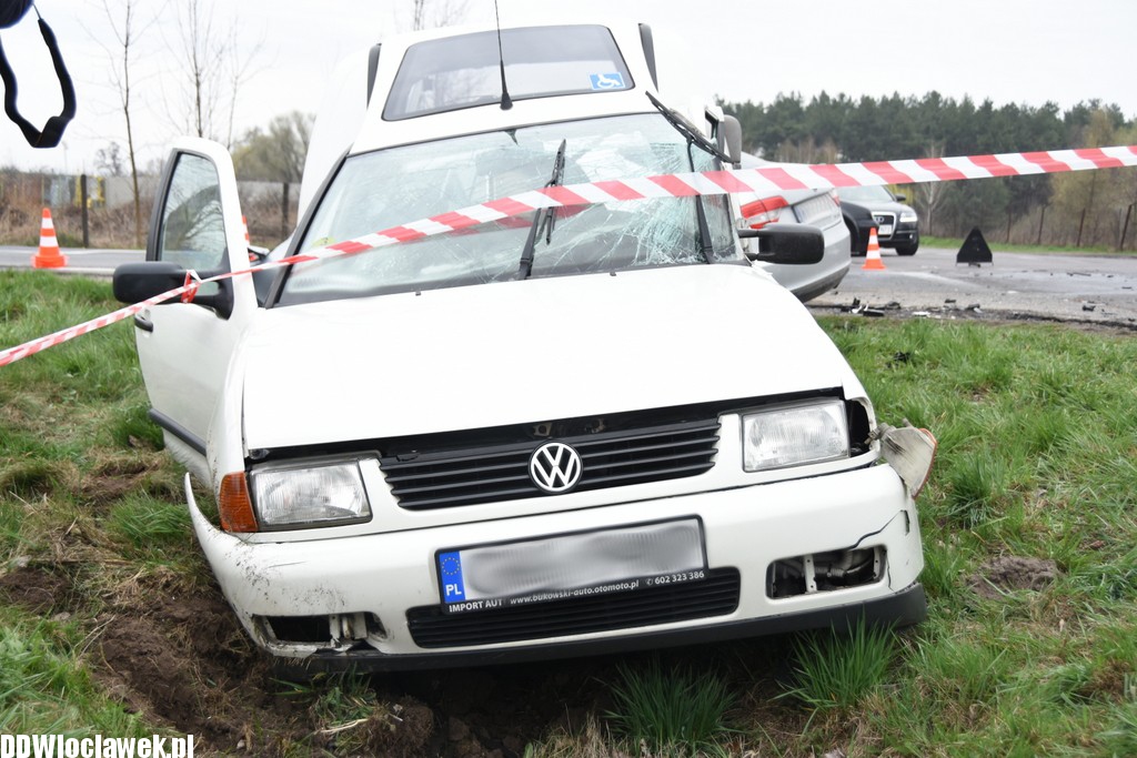 Zderzenie aut w Szpetalu Górnym