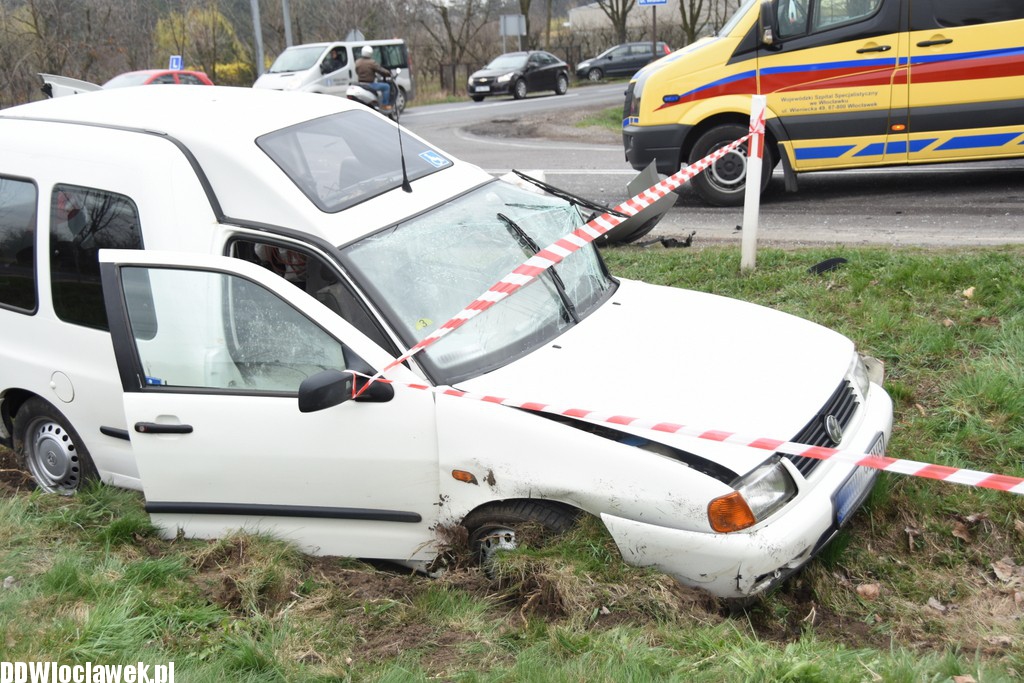 Zderzenie aut w Szpetalu Górnym