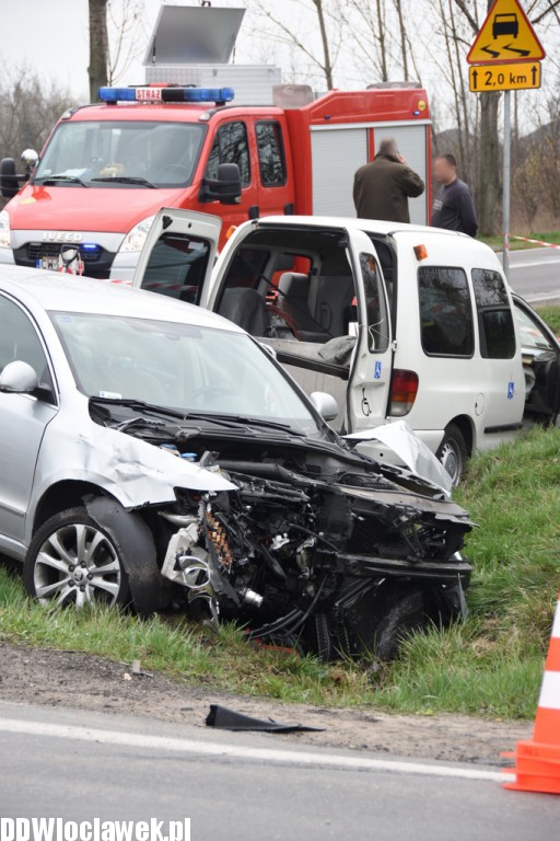 Zderzenie aut w Szpetalu Górnym