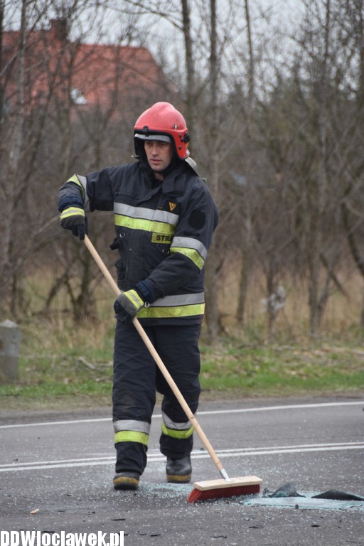 Zderzenie aut w Szpetalu Górnym