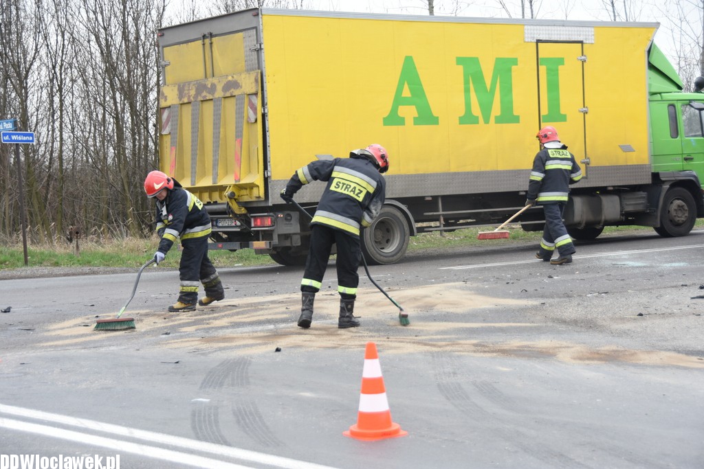 Zderzenie aut w Szpetalu Górnym