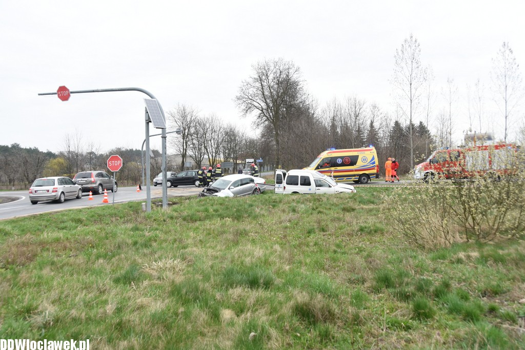 Zderzenie aut w Szpetalu Górnym