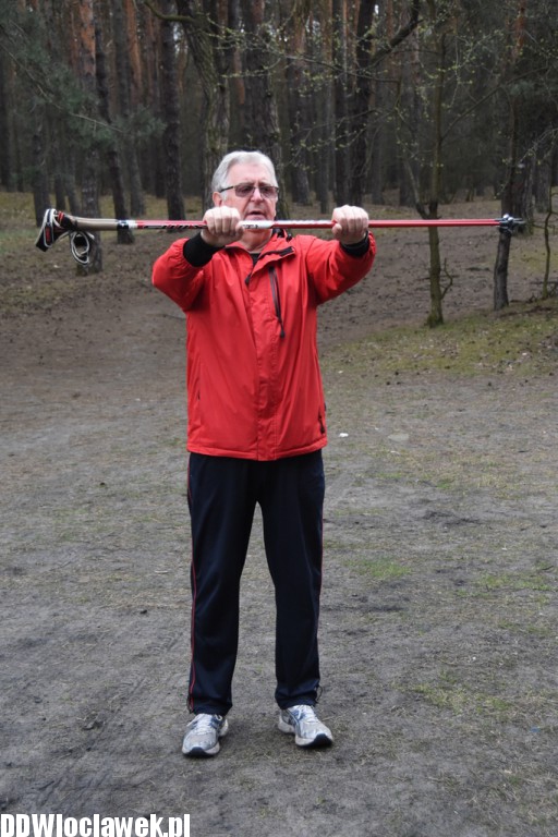 Marsz nordic walking we Włocławku