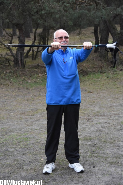 Marsz nordic walking we Włocławku