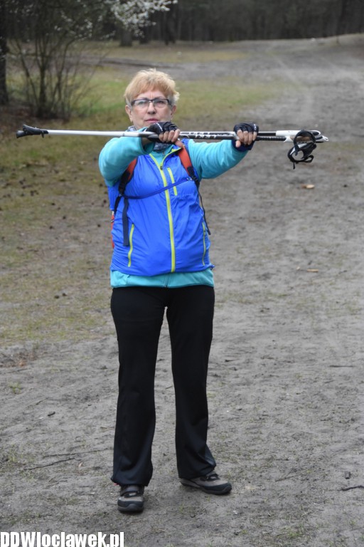 Marsz nordic walking we Włocławku