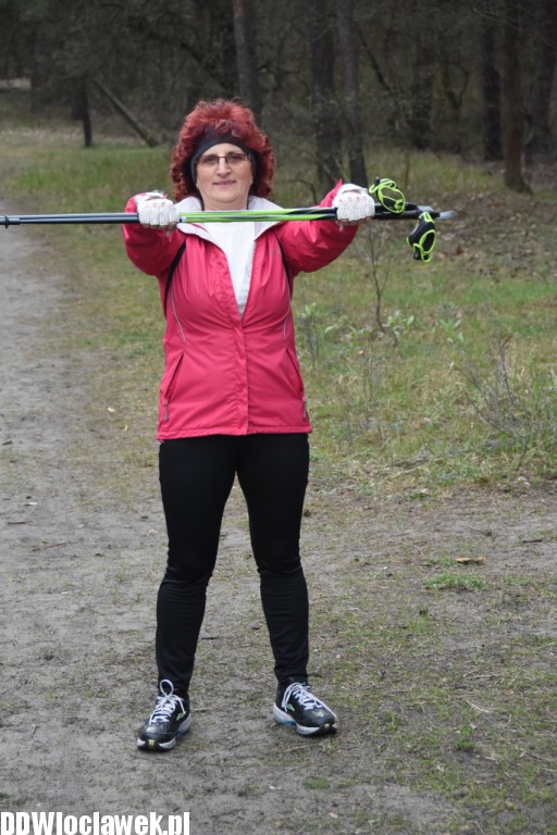 Marsz nordic walking we Włocławku